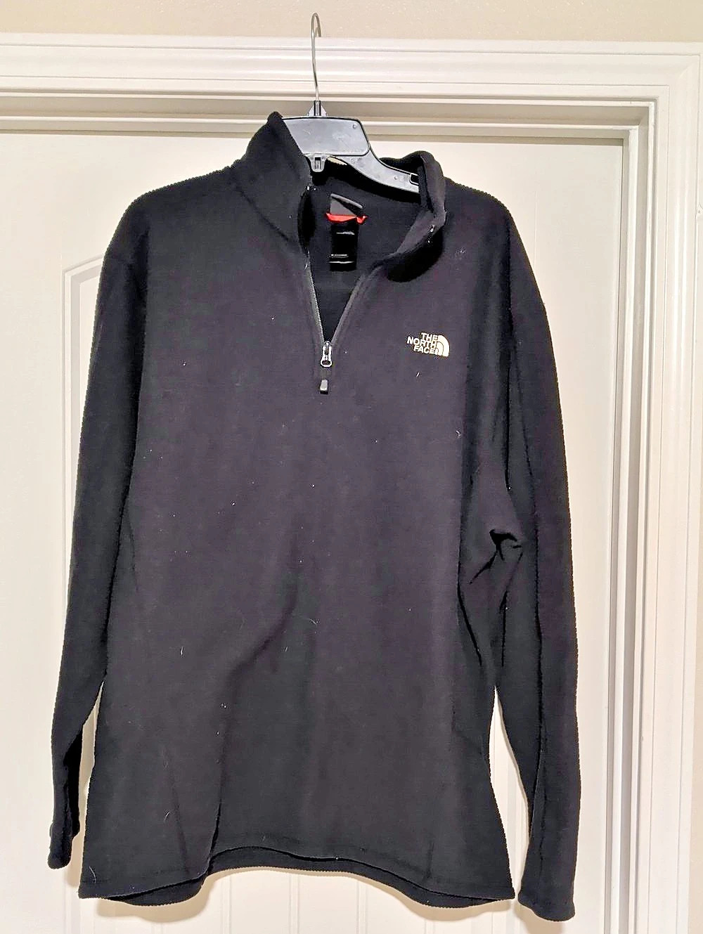 The North Face Glacier 1/4-Zip Fleece Black XXL